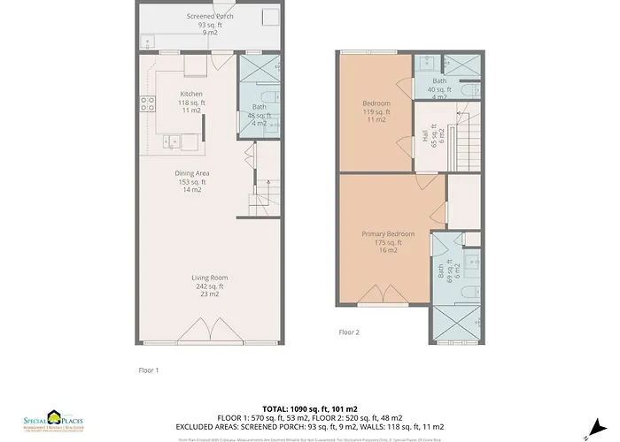 Hébergement de vacances Stylish 2-bedroom With Ocean-view Deck, Lush Pool Area & 2-minute Walk To Flamingo Playa Flamingo